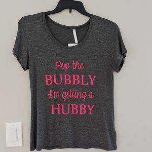 "Pop The Bubbly" Graphic Tee